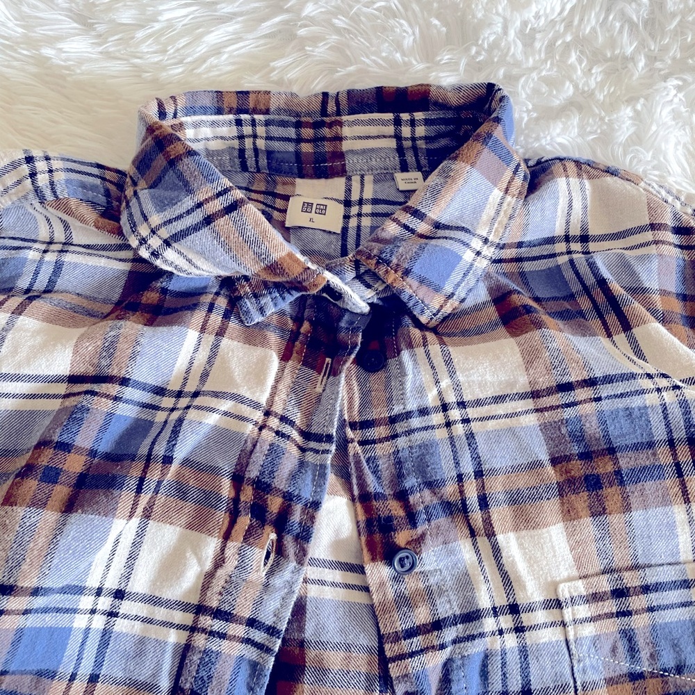 Women's Flannel - Uniqlo - XL